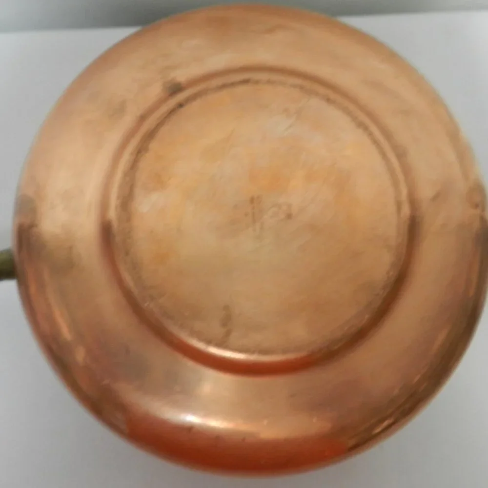 Culinox Copper Vintage Mid Century Modern Spring Fondue Pot w/ Stand Switzerland